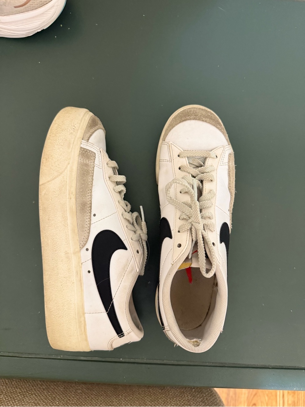 nike platform blazers